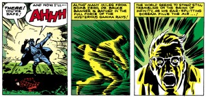 The origin story of The Hulk