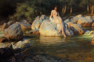 Herbert James Draper – mad for a nymph