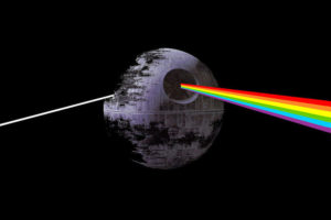 That's not a moon – that's a space station That's not a moon – that's a space station