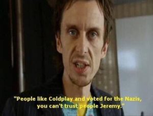 "I'll tell you what, that crack is really moreish." "I'll tell you what, that crack is really moreish."