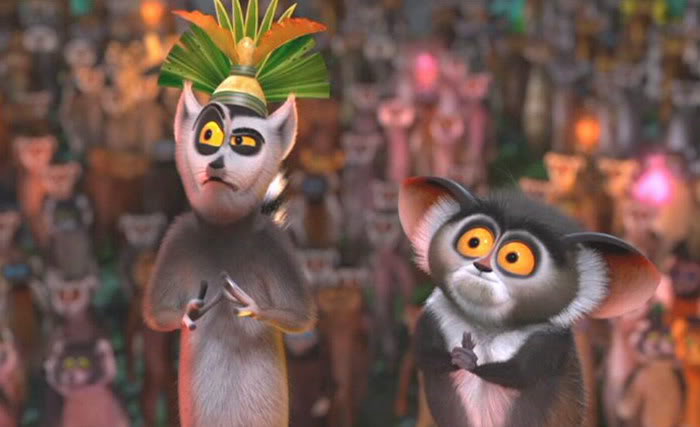 King Julien is sceptical